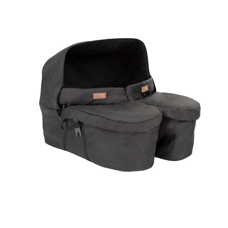 Mountain Buggy Twin Carrycot Plus – Black