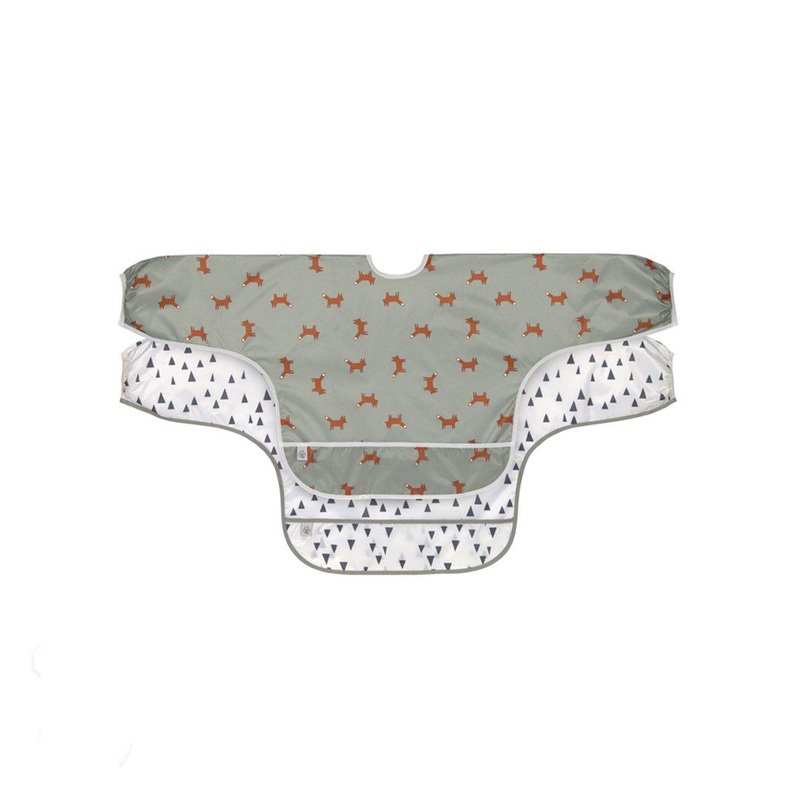 Lassig Long Sleeve Bibs – Little Forest Fox – 2 Pack