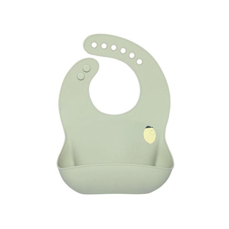Lassig Silicone Bib – Happy Fruits – Lemon