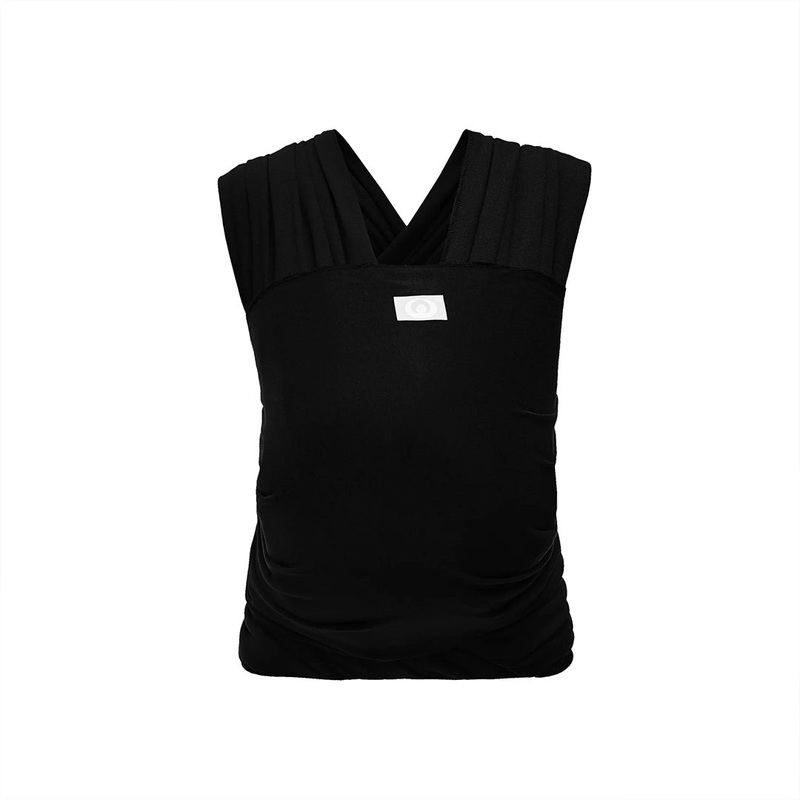 Gaia Baby Gaia Stretchy Baby Wrap Carrier – Organic Cotton – Ebony