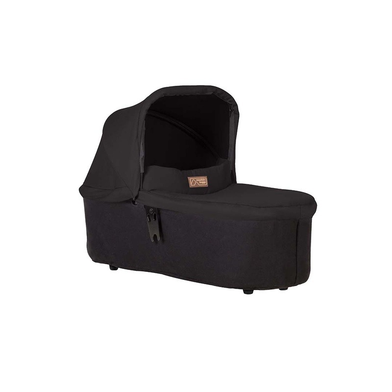 Outlet – Mountain Buggy Duet Carrycot Plus – Black