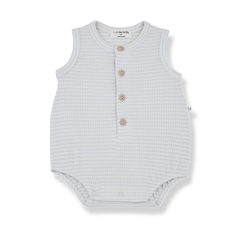 1+ in the family Orfeo Romper – Misty Blue