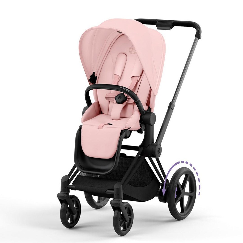 CYBEX e-Priam Pushchair – Peach Pink