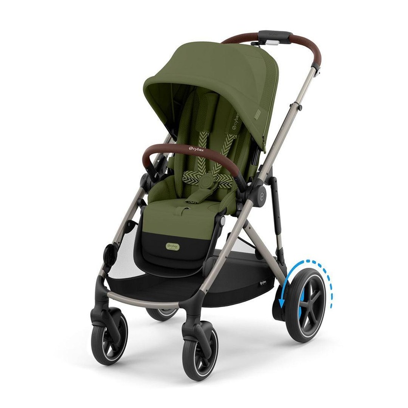 CYBEX eGazelle S Pushchair – Moss Green
