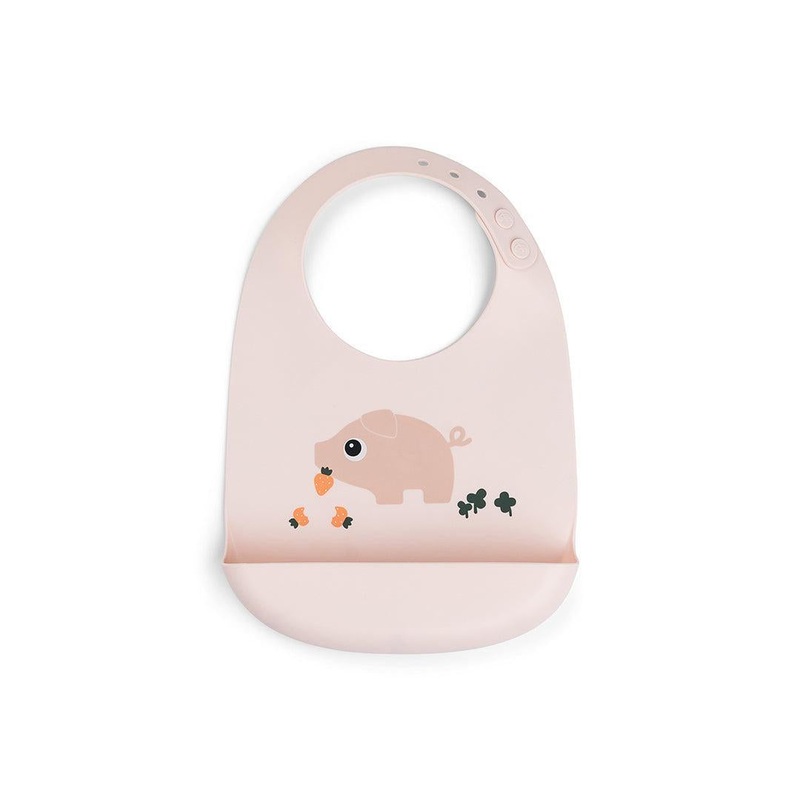 Done By Deer Silicone Bib – Pigee Powder