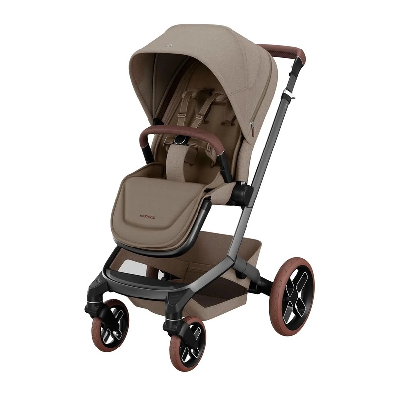 Maxi-Cosi Fame Pushchair – Twillic Truffle – Brown Wheels