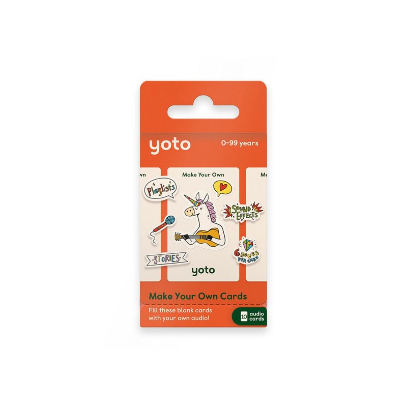 Yoto Card Multipack – Make Your Own Cards – 10 Pack