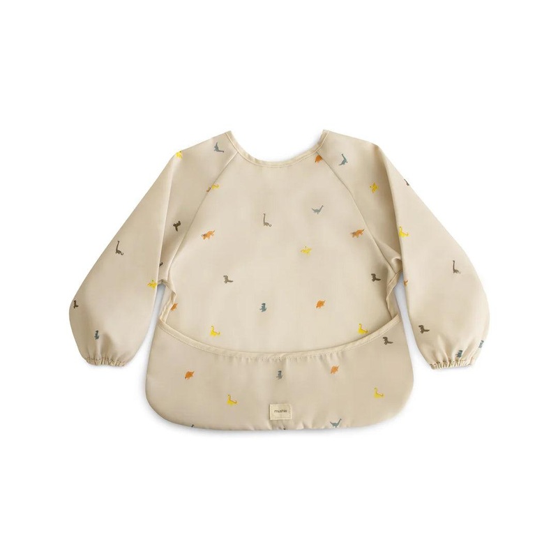 Mushie Long Sleeve Bib – Dinos