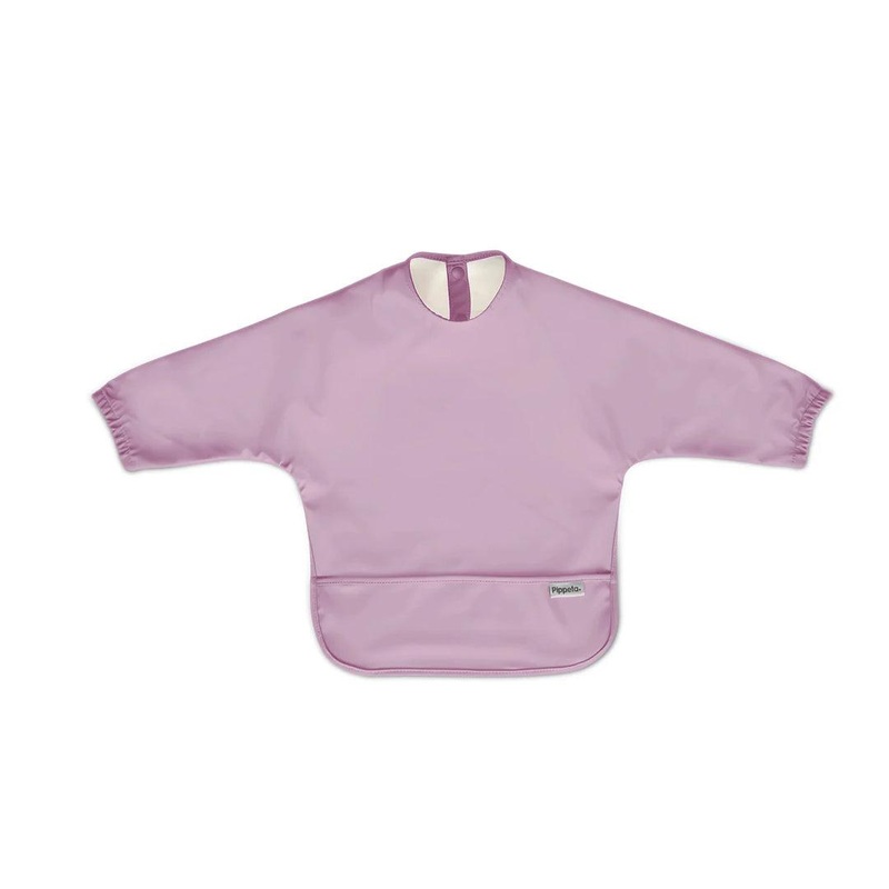 Pippeta Waterproof Cape Sleeved Bib – Lilac
