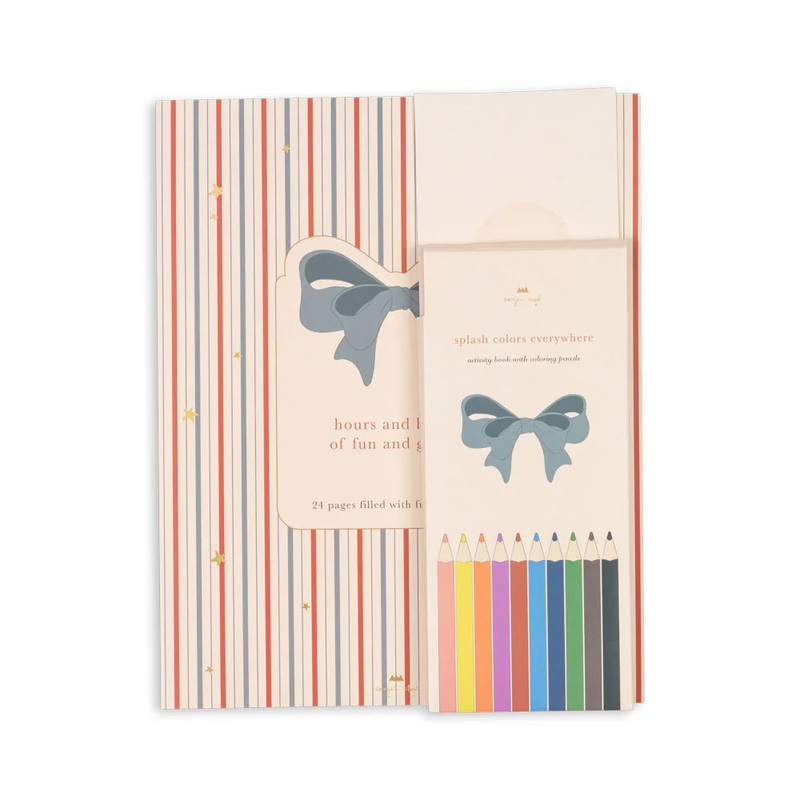 Activity Book With Colour Pencils – Multi