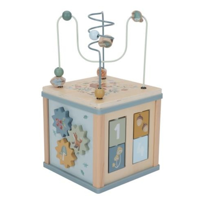 Activity Cube, Wooden – Forest Friends