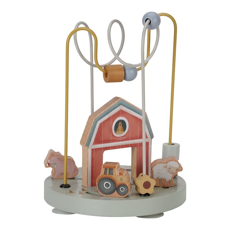 Activity Spiral, Wooden – Little Farm