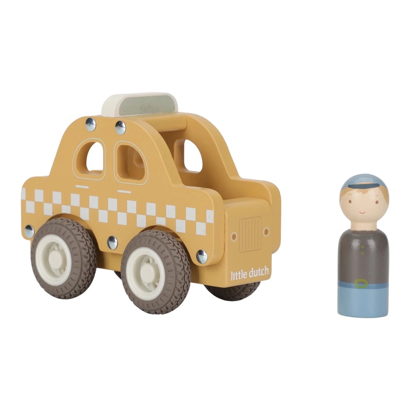 Wooden Taxi – Yellow