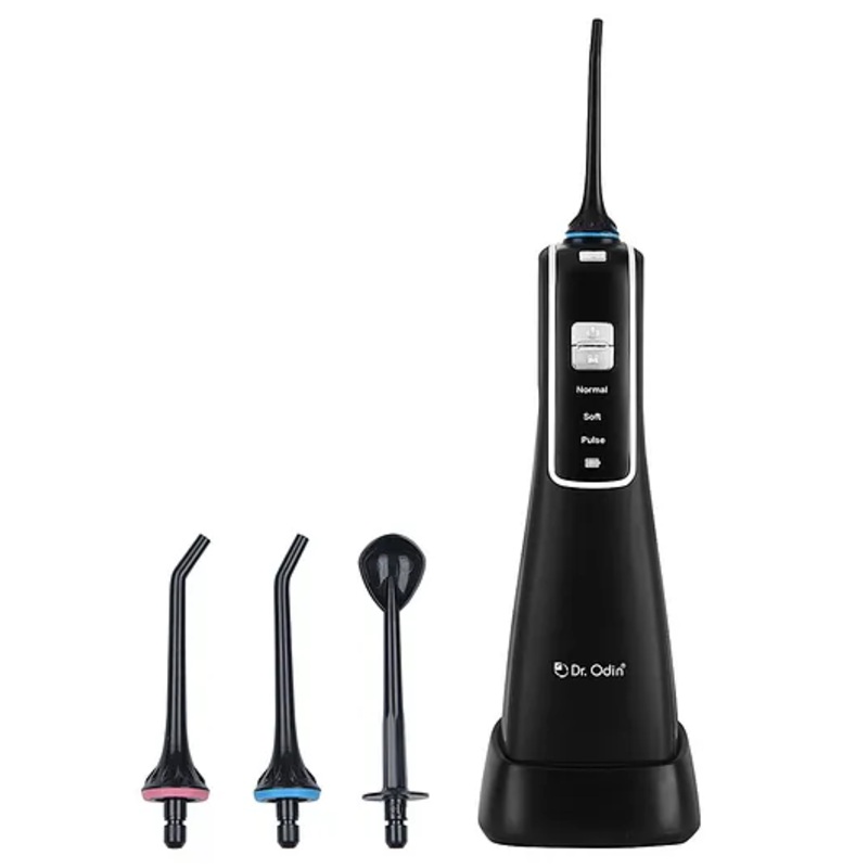 Dr. Odin FC-259 Oral Irrigator for Teeth Cleaning and Flossing | Waterproof IPX7| Ensures 360 nose rotator |Pressure Settings | 170ml Water Tank Storage | 2 Minute Smart Timer