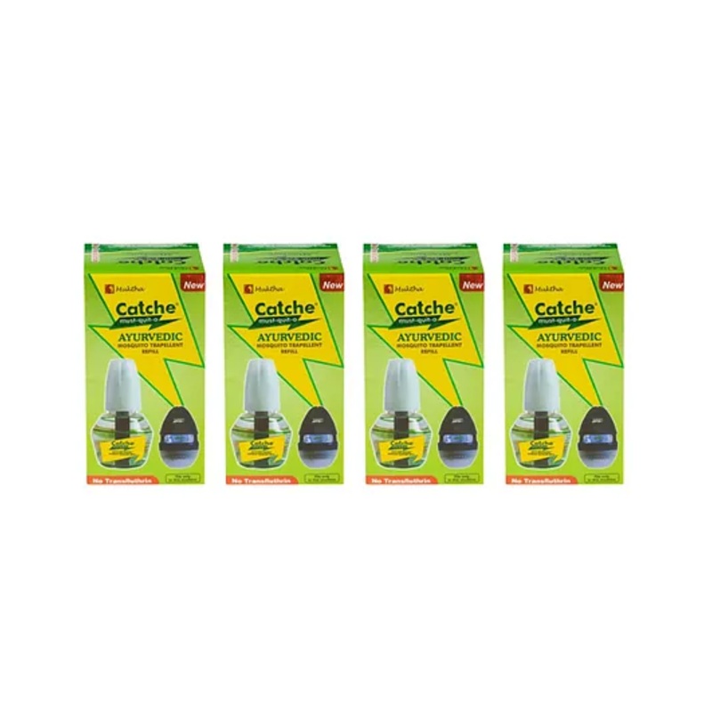 Catche Ayurvedic Mosquito Trapellent Refill (Pack of 4 Refills)