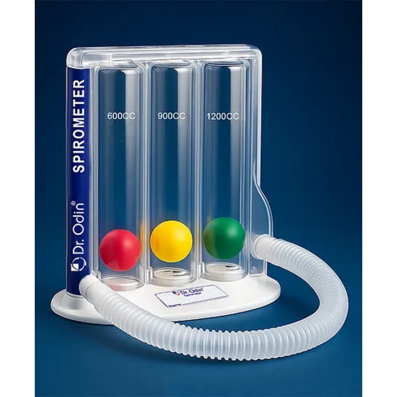 Dr. Odin OLE101 Colorful 3 balls Spirometer for Breathing Exercise and Lung Exercise with Washable, Hygienic & Detachable
