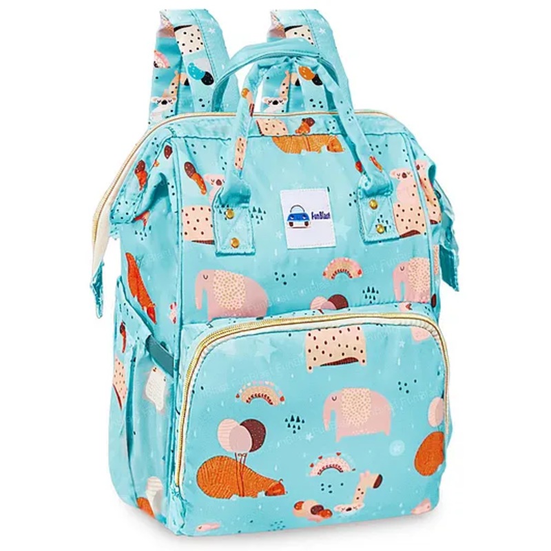 FunBlast Mother Bag with Multiple Pockets for Women  Sky Blue