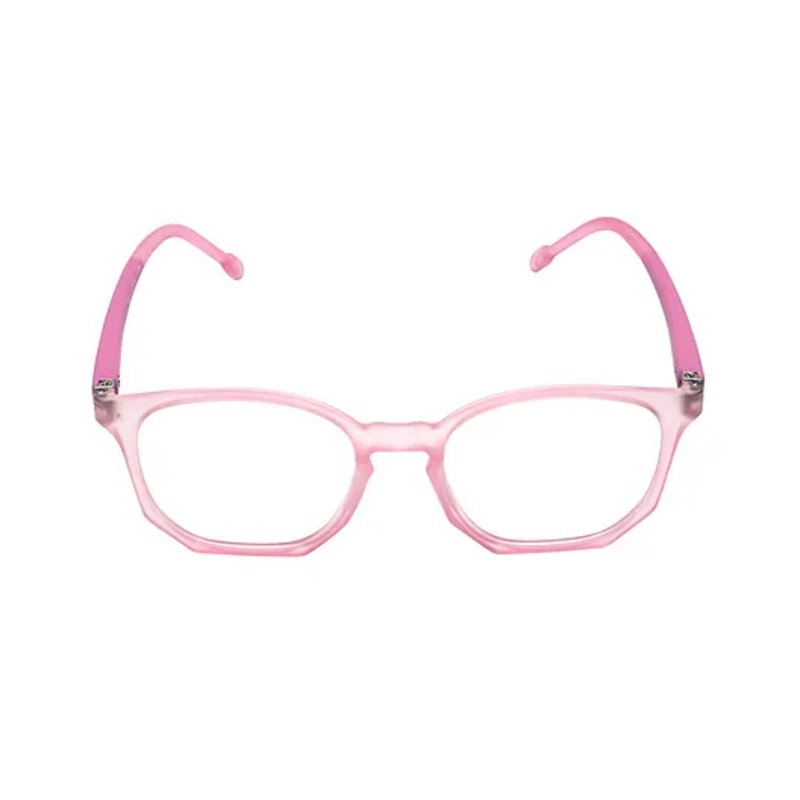 Spiky TR90 Blue Block Anti Glare Zero Power Glasses – Pink