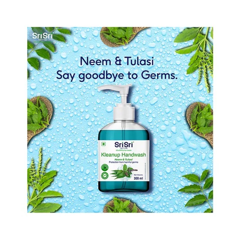Sri Sri Tattva Kleanup Handwash With Neem & Tulsi – 300 ml
