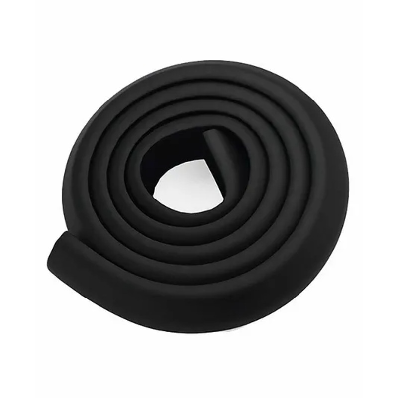 Syga Safety Strip Furniture Corner Guard Strip with Dual Adhesive Tape – Black