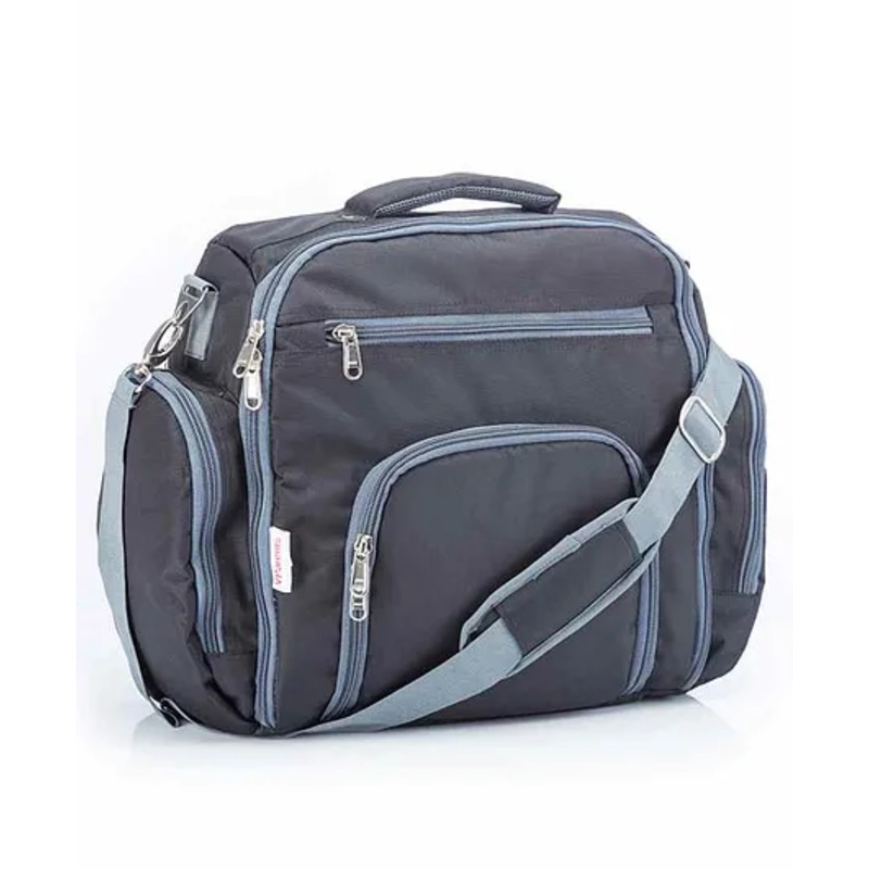 VParents Cubster  Multipurpose Diaper cum Mother Backpack with 11 Pockets – Black