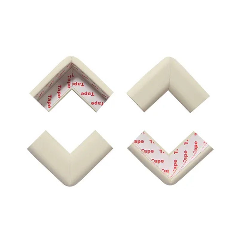 BabySafeHouse 4 Piece Furniture & Table Corner Edge Guards – White
