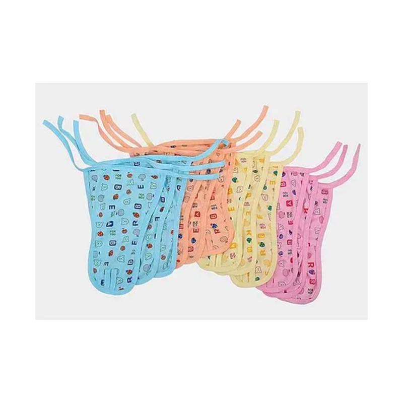 Chirsh Hosiery Cotton Cloth Nappies Pack of 12 – Multicolor