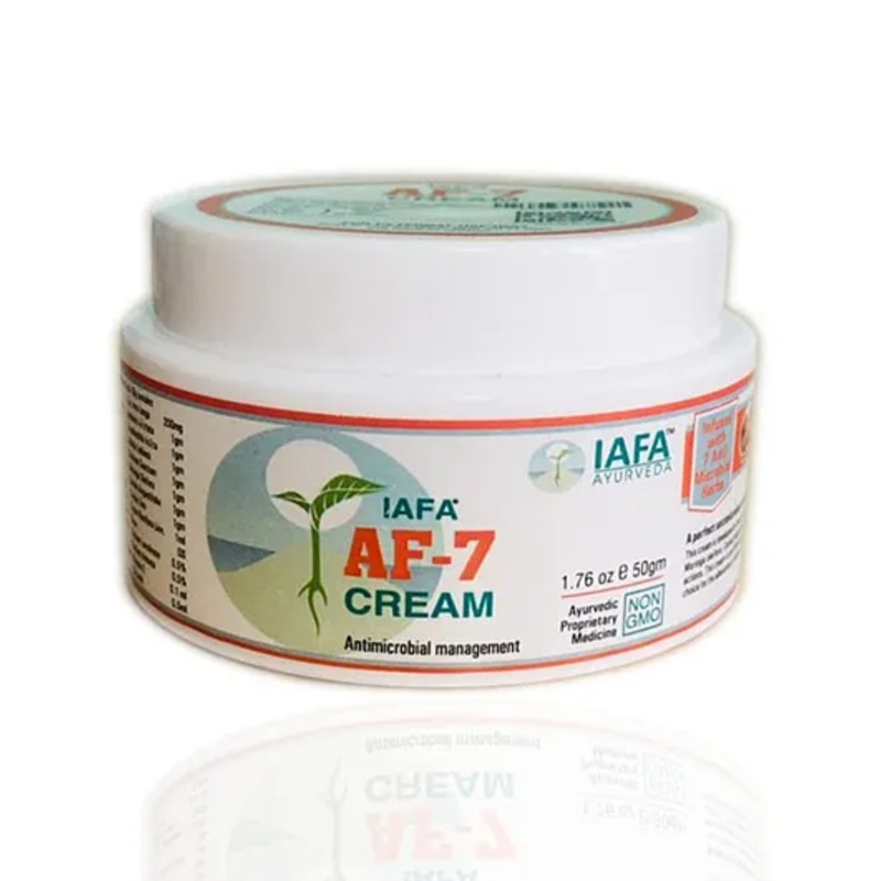 IAFA AF7 Cream Ayurvedic Cream For Diaper Rashes Clinically Proven To Apply Topically On Diaper Rash Skin Infections Itching Redness Skin Rashes Irritation Good For Babies And Children- 50 g