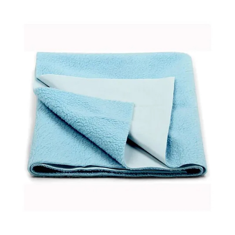 JARS Collections Smart Dry Bed Protector Sheet Medium  Sky Blue