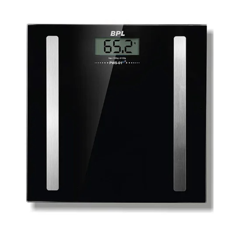 BPL Medical Technologies PWS-01 BT Bluetooth Enabled Weighing Machine (Black)