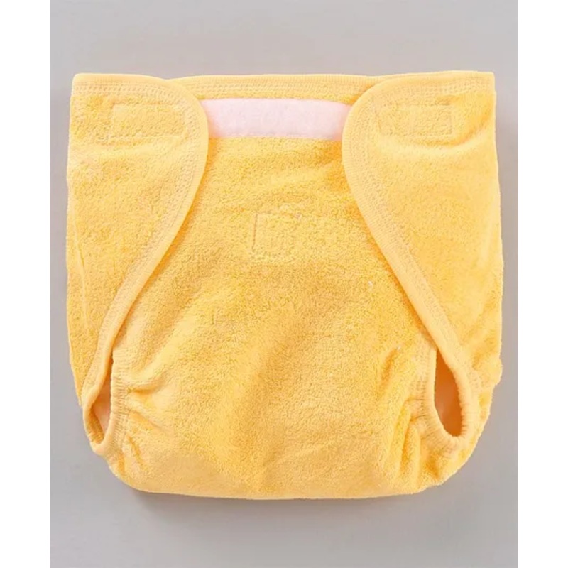 Child World Cloth Diaper With Inserts Large – Yellow