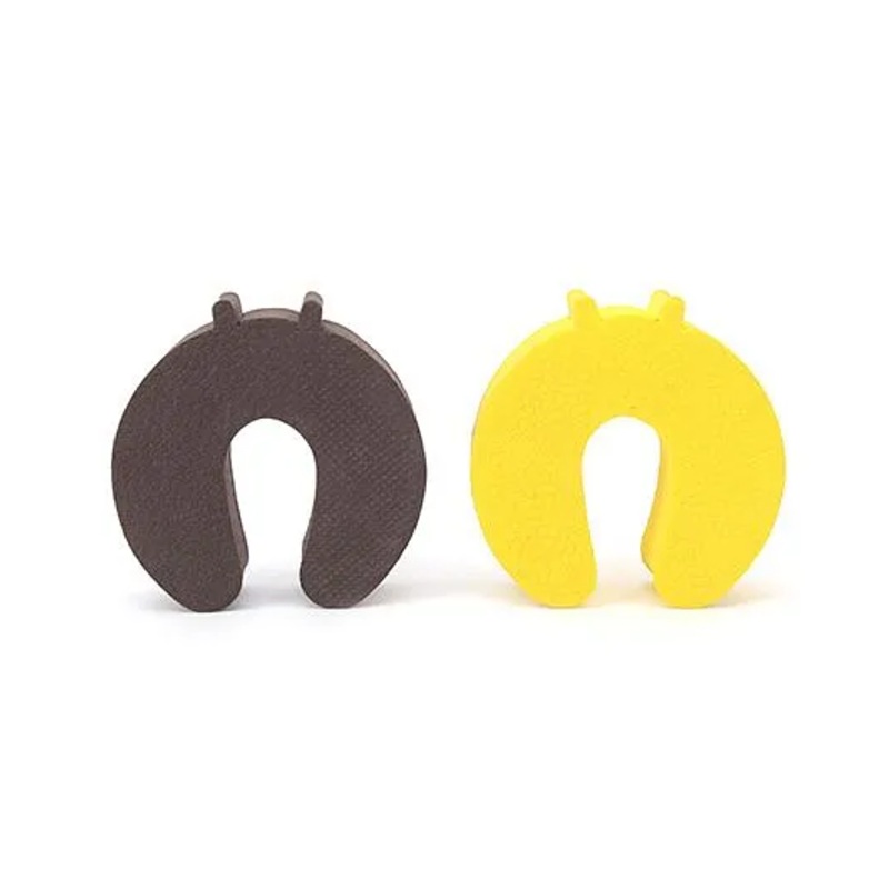 Cutez Door Guards Small Brown And Yellow – Pack Of 2