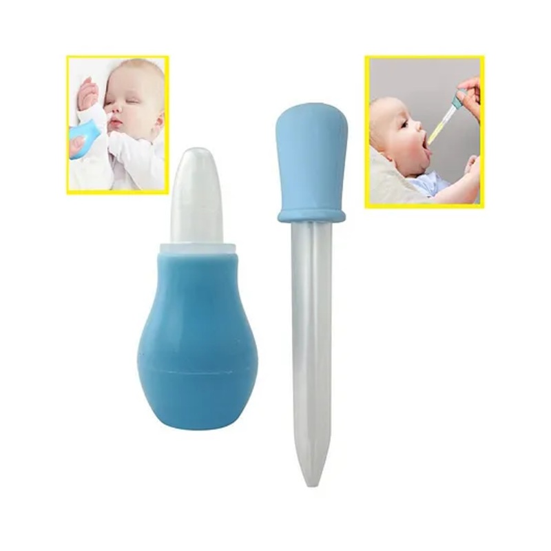 INPOUT Combo of Medicine Dispenser and Nasal Aspirator(Color may Vary)