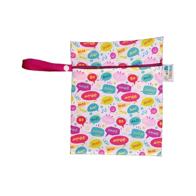 Kindermum Motherly Love Medium kinder WetBags- Pink