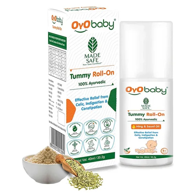 OYO BABY Baby Tummy Roll On – 40 ml