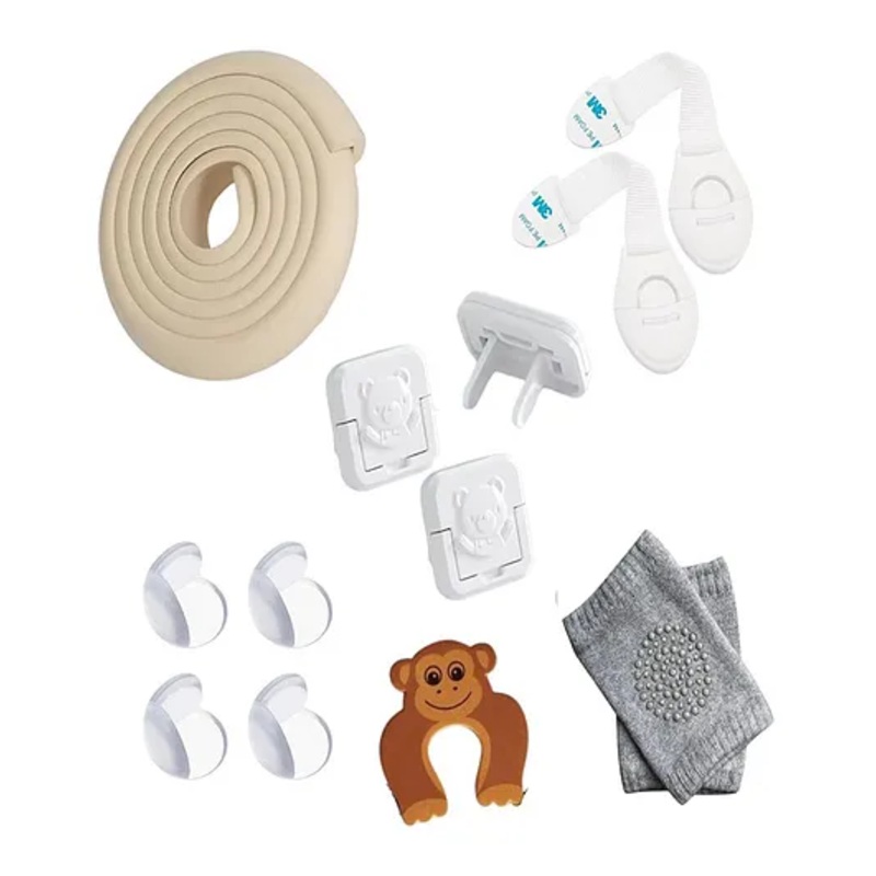 Zikku All-in-One Home Safety Kit for Kids( Light Shade Combo)