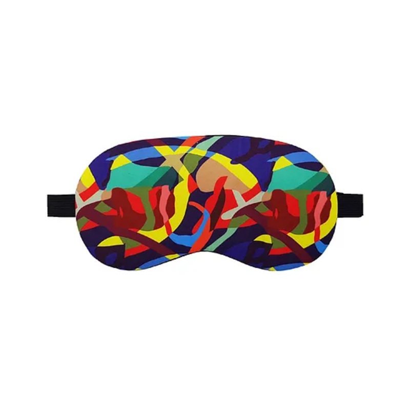 Jenna Colorful Multi Printed Sleeping Eye Mask
