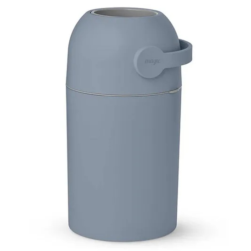 Magic Majestic Odor locking Diaper Pail – Pigeon Blue