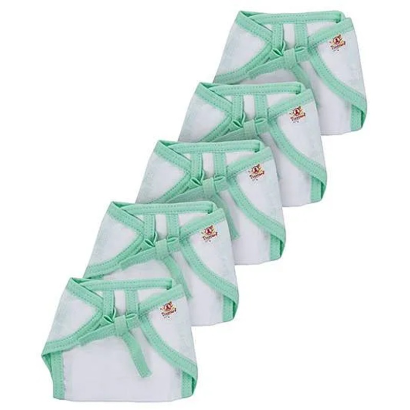 Tinycare Cloth Baby Nappy Newborn – Set Of 5