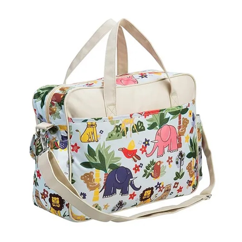 Winnies Diaper Bag Multifunctional Maternity Bag Stylish Baby Travel Bag, tote bag-Sky blue