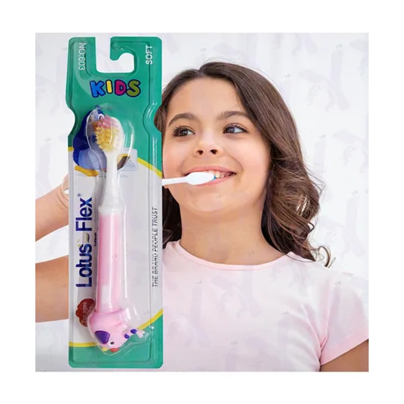 Yunicorn Max Kids Elephant Toothbrush (Colour may vary)