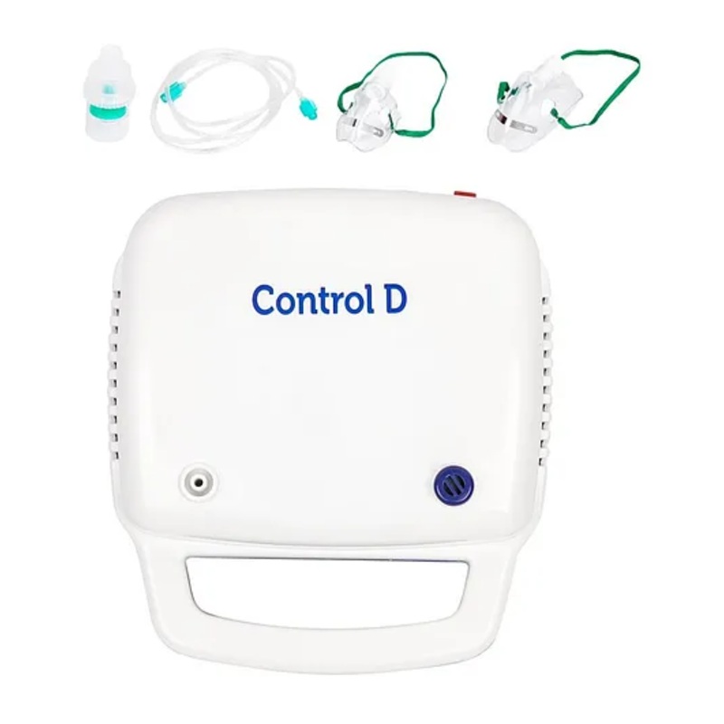 Control D Nebulizer With Child & Adult Mask – White Blue