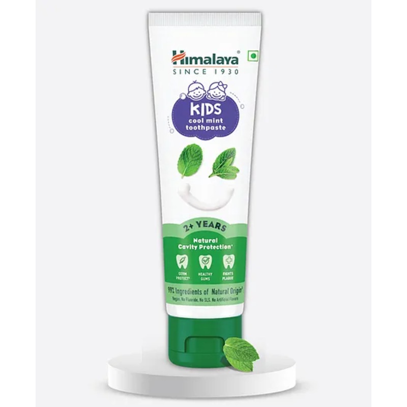 Himalaya Kids Cool Mint Toothpaste Natural Cavity Protection- 80 g