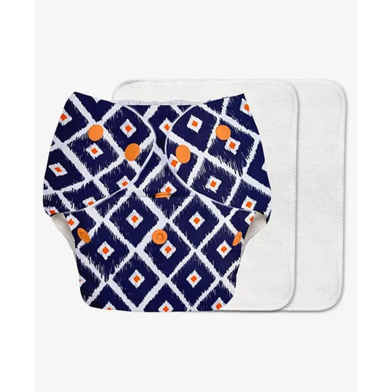 Super Bottoms Basic Reusable Cloth Diaper Tie-Dye Print- Multicolor