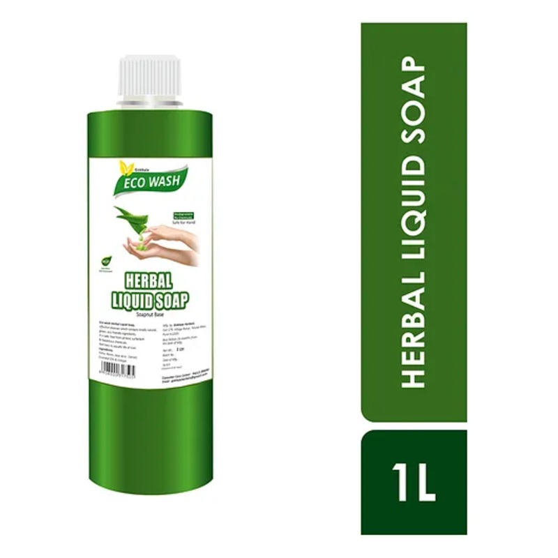 Gokhale Herbal Liquid Soap Aloe Vera – 1000 ml