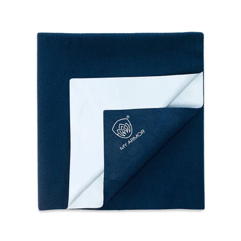 MY ARMOR Waterproof Dry Bed Protector Sheet Large – Royal Blue