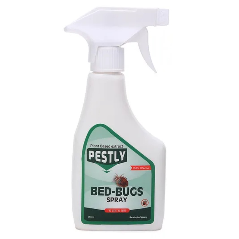 Pestly Bed Bug Terminator: Natural & Non-Toxic Bed Bug Killer Spray – Ready to Use | Child & Pet Safe | Fast Kill + Eggs and Resistant | Extended Residual Protection (250 ml | Pack of 2)