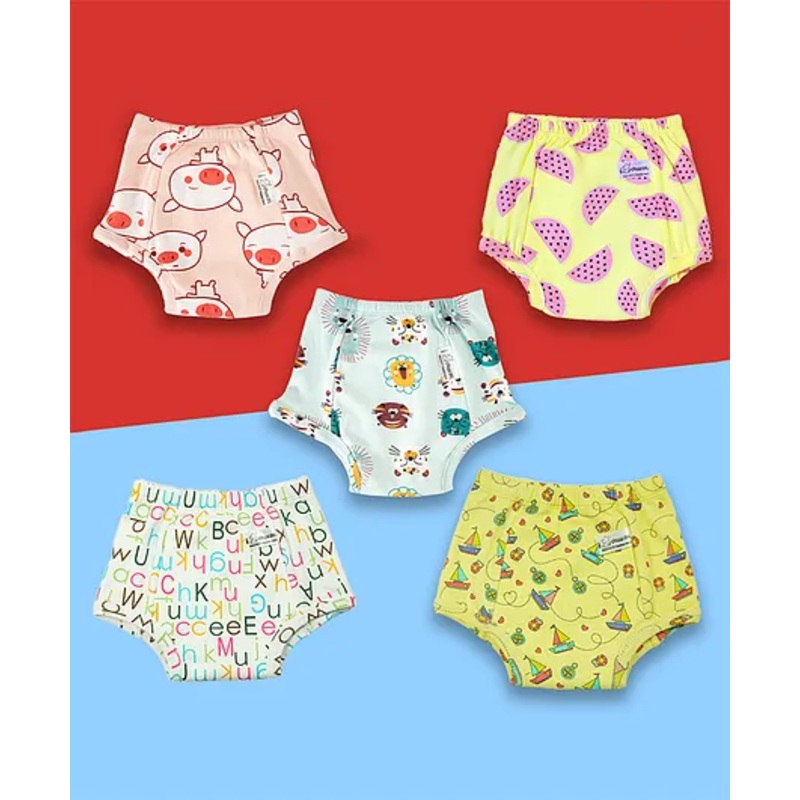 Snugkins Potty Training Pants for Kids. (Size 2, Fits 2-3 Years) – Pack 5