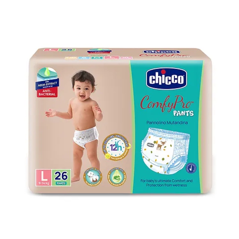 Chicco Comfypro Diaper Pants Large – 26 Pieces