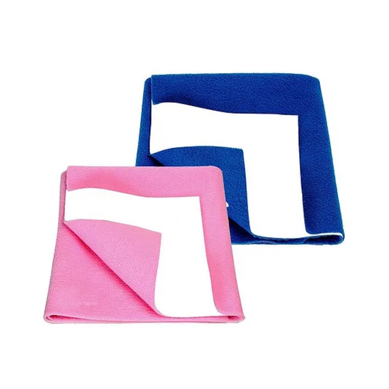 NeonateCare Baby Smart Dry Bed Protector Sheet Small Pack Of 2 – Pink, Blue